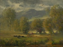 Jack Liberman landscape paintings of Ohio Amish country