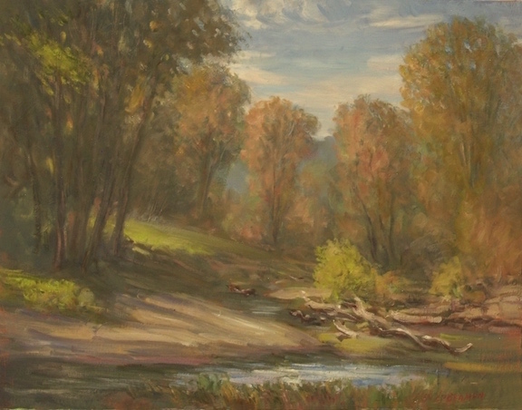 Jack Liberman landscape paintings of the Cuyahoga Valley National Park and area