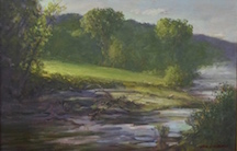 Jack Liberman landscape paintings of the Cuyahoga Valley National Park and area