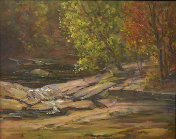 Jack Liberman landscape paintings of Ohio