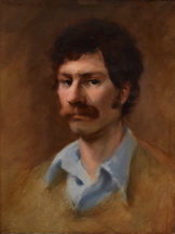 Jack Liberman portrait painting