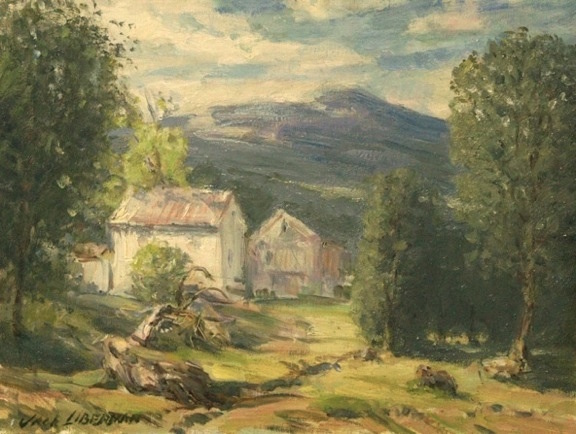 Jack Liberman plein air landscape paintings of Vermont