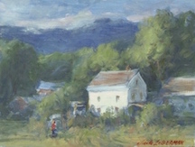 Jack Liberman landscape paintings of Vermont